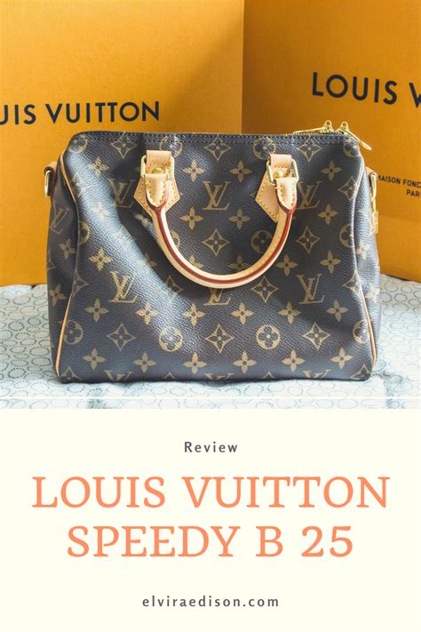 Louis Vuitton Speedy 25 Bandouliere 1 Year Review.